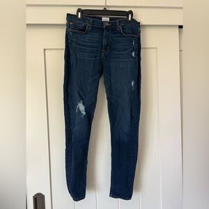 Hudson Jeans Dark Blue Women's Natalie Super Skinny Jeans Size 31